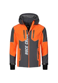 Rock Creek - Jacke Softshelljacke Regular Fit - Schwarz