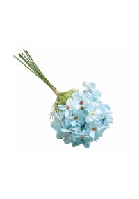 LOBERON Deko-Blumenstrauß Tilla hellblau - Kunstblumen - hellblau