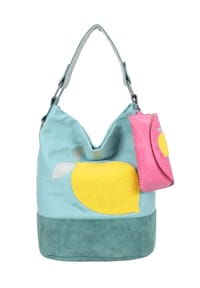 Fritzi aus Preußen - Henkeltasche Izzy07 Limited Squeezy Lemon im sommerlichen Design - Squeezy Lemon