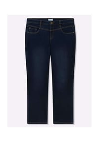 sheego - 5-Pocket-Jeans - dark blue
