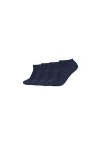s.Oliver - Sneakersocken Essentials, 4er-Pack, Rippbündchen - 1000 WEISS