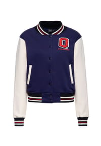 QUEEN KEROSIN - Collegejacke im Vintage-Stil Q - dunkelblau