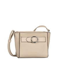 TOM TAILOR ELIORA - Umhängetasche, Emblem, für Damen - BEIGE