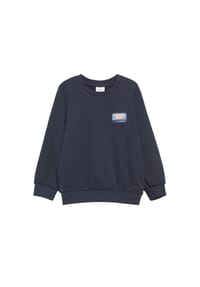 s.Oliver - Sweatshirt, Rippbündchen, für Kinder - 59D7 BLUE