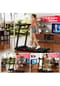 HOME FITNESS CODE Laufband Q5 mit klappbaren Handläufen, 5 % manueller Steigung und 1–12 km/h Bild 9