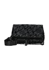 STEVE MADDEN - Lederimitat/Textil Taschen - Schwarz/Schwarz