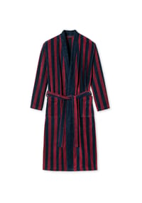 SCHIESSER - Bademantel Timeless Comfort - bordeaux