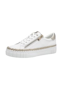MARCO TOZZI® - Lederimitat Sneaker - Weiß