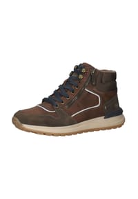 MUSTANG® - Lederimitat/Textil Stiefelette - Braun