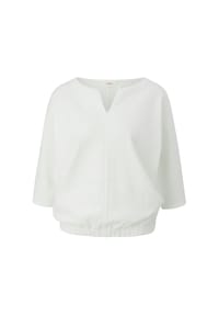 s.Oliver - Shirt, Fledermausärmel, für Damen - 0210  WHITE