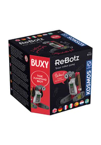 KOSMOS - ReBotz - Buxy the Jumping Bot / Der Jumping-Bot, Roboter, Experimentierkasten, Kinder, Mehrsprachig - 