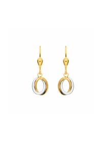Adelia's - Adelia's Damen Ohrhänger Ohrringe 333 Weißgold ( 8K ) – Goldohrringe - gold