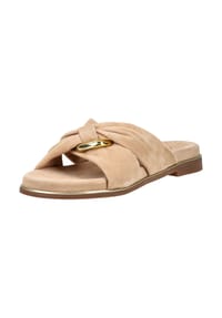 MARCO TOZZI® - Veloursleder Pantoletten - Dune