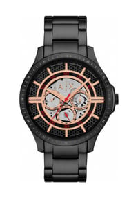 ARMANI EXCHANGE - Armani Exchange – Multifunktions-Herrenuhr aus schwarzem Edelstahl, AX2465 - Schwarz