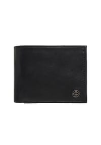 GALERIA - Brieftasche, Leder - BLACK