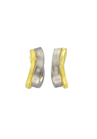 CELESTA® - Creolen 333/- Gelb-/Weißgold - bicolor