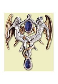 Adelia's - mit Swarovski Kristalle Venus und Mars - silber