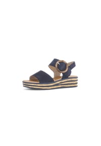 Gabor® - Plateau Sandalen für Damen - Dunkelblau