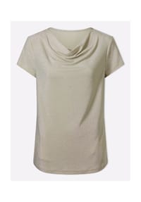 Sieh an! - Wasserfallshirt - sand-silberfarben