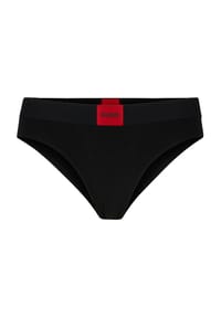 HUGO - Slip, hoher Beinausschnitt, für Damen - 001 BLACK