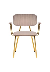 Kayoom - Stuhl Giselle 225 2er-Set - taupe