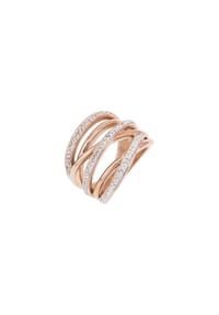 TOM TAILOR WOMEN - Damen Ring, Edelstahl - MEHRFARBIG