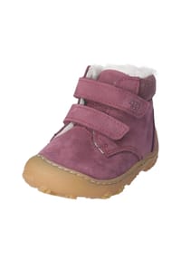PEPINO® - Leder/Textil Stiefelette - Pflaume