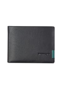 RONCATO Monaco - Monaco Geldbörse RFID Schutz Leder 9 cm - nero