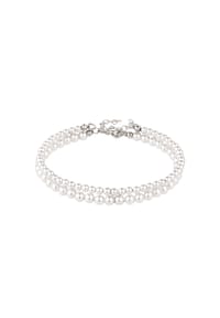 elli. - Armband Armbandset Mit Perlen Von Swarovski® 925 Sterling Silber - Gold