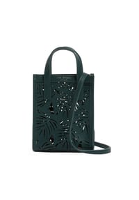 TED BAKER - Leeora Leeora Mini Bag Schultertasche Leder 14.5 cm - green