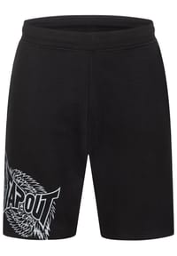 TAPOUT® - Herren Shorts normale Passform SPIRIT SHORT - Black/Grey