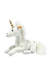 Steiff - Soft Cuddly Friends Schlenker-Einhorn " Unica", 27cm - WEISS