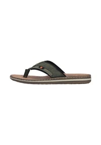 rieker - Zehentrenner Comfort, Leder, für Herren - MOOR/PESTO