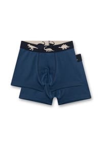 Sanetta - Unterhose, kurz, 2er-Pack, für Kinder - 5344 TRUE BLUE