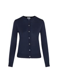 seidensticker - Strick-Jacke Schwarze Rose - navy (0019)