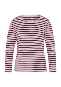 GALERIA - Langarmshirt Bea, Baumwolle, für Damen - BLACK/STONE
