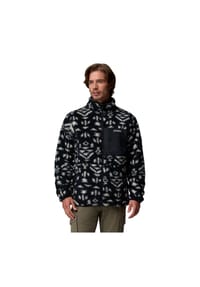 Columbia - Fleecejacke Winter Pass™ Reversible, Stehkragen, für Herren - 012 BLK GEOST, BLK