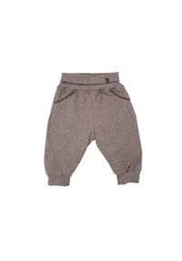 maximo® - BABY-Pumphose, Ringeljersey Jerseyfutter - altrosameliert-rehbraun