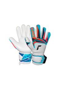 reusch - Torwarthandschuhe Attrakt Advance mit atmungsaktiven Mesh-Einsätzen - 1080 white/light blue