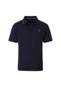 CASAMODA - Herren Polo-Shirt uni - Dunkelblau