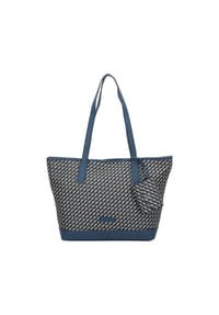 TOM TAILOR XENIA - Shopper, Kunstleder, Reißverschluss, für Damen - BLUE