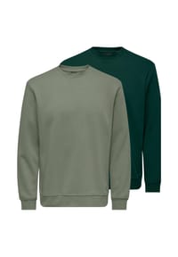 ONLY & SONS - Sweatshirt 2er Pack Connor - Black