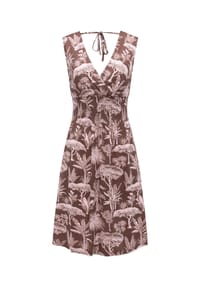 ragwear™ - Sommerkleid Aini Print - Dark Choco