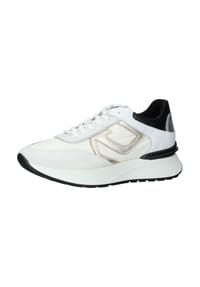 NeroGiardini - Leder/Textil Sneaker - Weiß/Gold