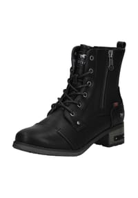MUSTANG® - Lederimitat Stiefelette - Cognac