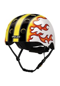 melon® - City-Fahrradhelm "All Stars", fired up - weiß