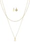 elli. Halskette Peace Taube Herz Silber, Mit Kristallen Von Swarovski® Bild 2