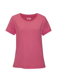 vivance dreams - Schlafshirt Fashionable Nights, Rundhalsausschnitt, für Damen - 12 DK BLUE AOP