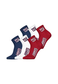 NFL - Freizeitsocken NY Giants Quarter - DBL/WHT/RED