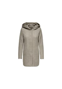 ONLY® - Kurzmantel, Kapuze, für Damen - braun